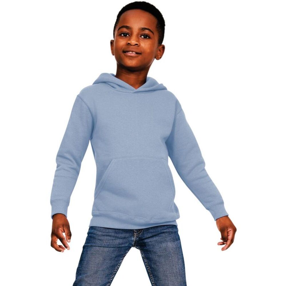 Casual Classics Childrens/Kids Blended Ringspun Cotton Hoodie / Light Blue